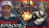 GENOS THE LONE CYBORG!! One Punch Episode 2 Reaction