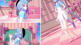 「崩坏3/MMD/4K」格蕾修的小jiojio好可爱啊,哎嘿嘿