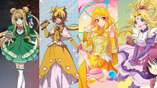 The four yellow-haired goddesses in the Aofei animation that I like more