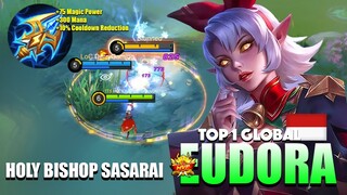 Eudora WTF Damage🔥 Insane Brutal Damage! | Top 1 Global Eudora Gameplay ~ MLBB