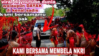 dayak bersama membela NKRI