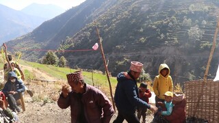 Dance, Panchebaja and Traditioinal Nepalese Folk Song Mayali |