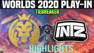 MAD vs ITZ (Tirebreaker) Highlight Chung Kết Thế Giới 2020 Vòng Khởi Động | Mad Lions vs INTZ