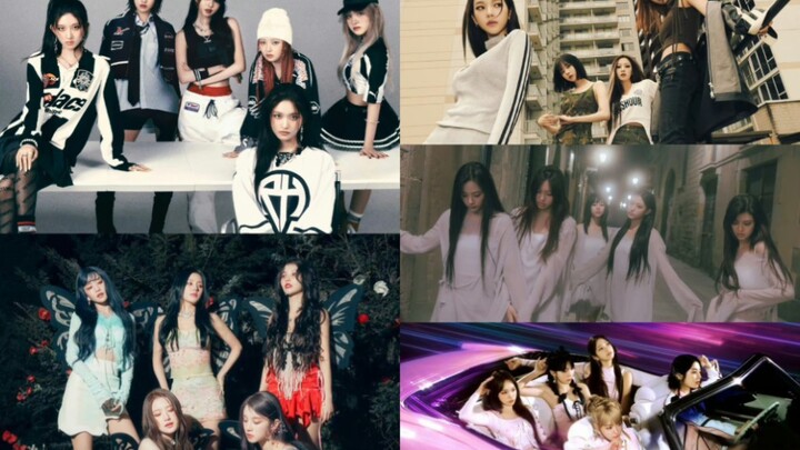 2023 Year-End Stage Showdown: Which of the Five Generations’ Five Constants Girl Groups Is the Most 