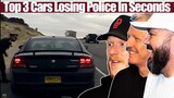 Top 3 Cars Losing Police In Seconds REACTION | OFFICE BLOKES REACT!!