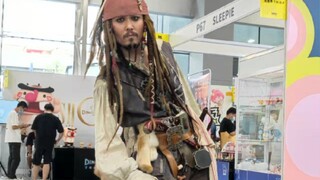 [Pirates of the Caribbean] This is probably the most restored Captain Jack cosplay in China.