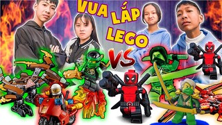 Trò Chơi Thi Lắp Ghép LEGO - Vua Lắp Lego Biến Hình ❤ KN CHENO Chị Hằng