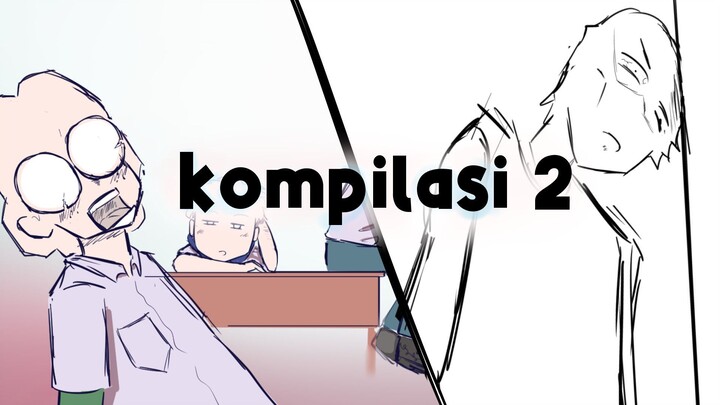 Hitam putih - Animasi sekolah eskiztoon full part 2 kompilasi