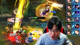 ستة قتلى وهميين! دا سيما يقتل ستة لاعبين بمفرده في الخط السفلي، ودا جين هاو رقم واحد يحقق مذبحة كامل