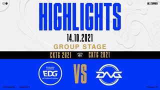 Highlights EDG vs DFM [Vòng Bảng][CKTG 2021][14.10.2021]