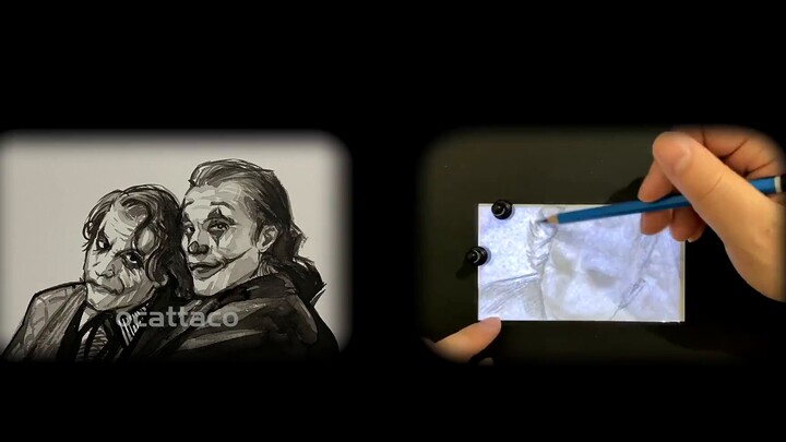 [Joker] Animation: 510 Hand-Drawn Sketches 