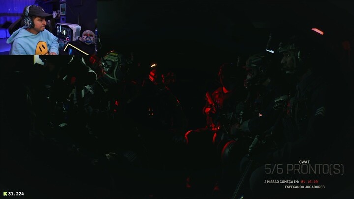 CORINGA JOGANDO READY OR NOT!  EP5
