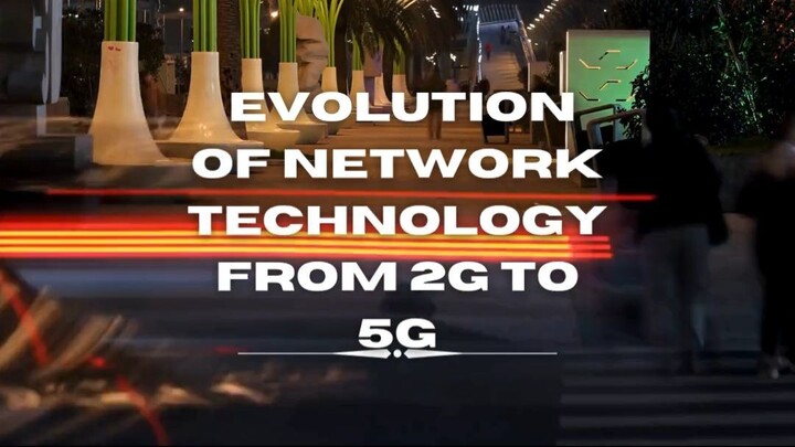 Evolution of network technology from 2G to 5G