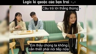 logic kì cục của bạn trai #haihuoc