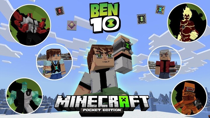 รีวิวแอดออน "เบ็นเท็นที่เจ๋งที่สุด!!!" ใน Minecraft มือถือ?🔥 (Ben 10) | Minecraft รีวิว Addon