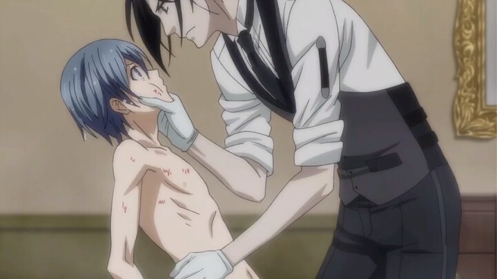 [Black Butler] Ciel and Sebastian initially set up the running-in period of their contract and train