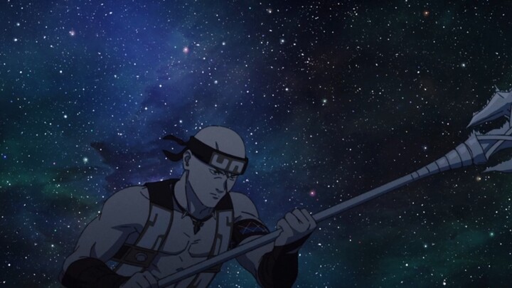 Alice, she is practicing sword!