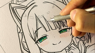 สอนวิธีการวาด Cai Yulu