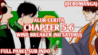 Alur Cerita WIND BREAKER (NII SATORU) Chapter 5,6 - PERSELISIHAN SAKURA DENGAN WAKIL SHISHITOUREN