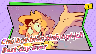 [Chú bọt biển tinh nghịch/Nhà Hát/Vẽ Tay]Best day ever_B3