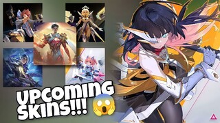 Second Aspirants Skins + Upcoming Skins| Ruby, Angela, Beatrix, Lesley & Gusion Skins | MLBB