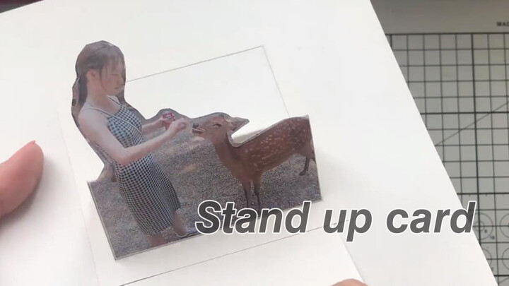 [DIY]Making standing card with me|<HUMBERT HUMBERT>