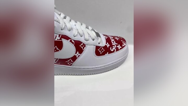 One of my favs     OurType#fypシ#VansCheckerboardDay#makeitmini#louisvuitton#supreme#custom#af1
