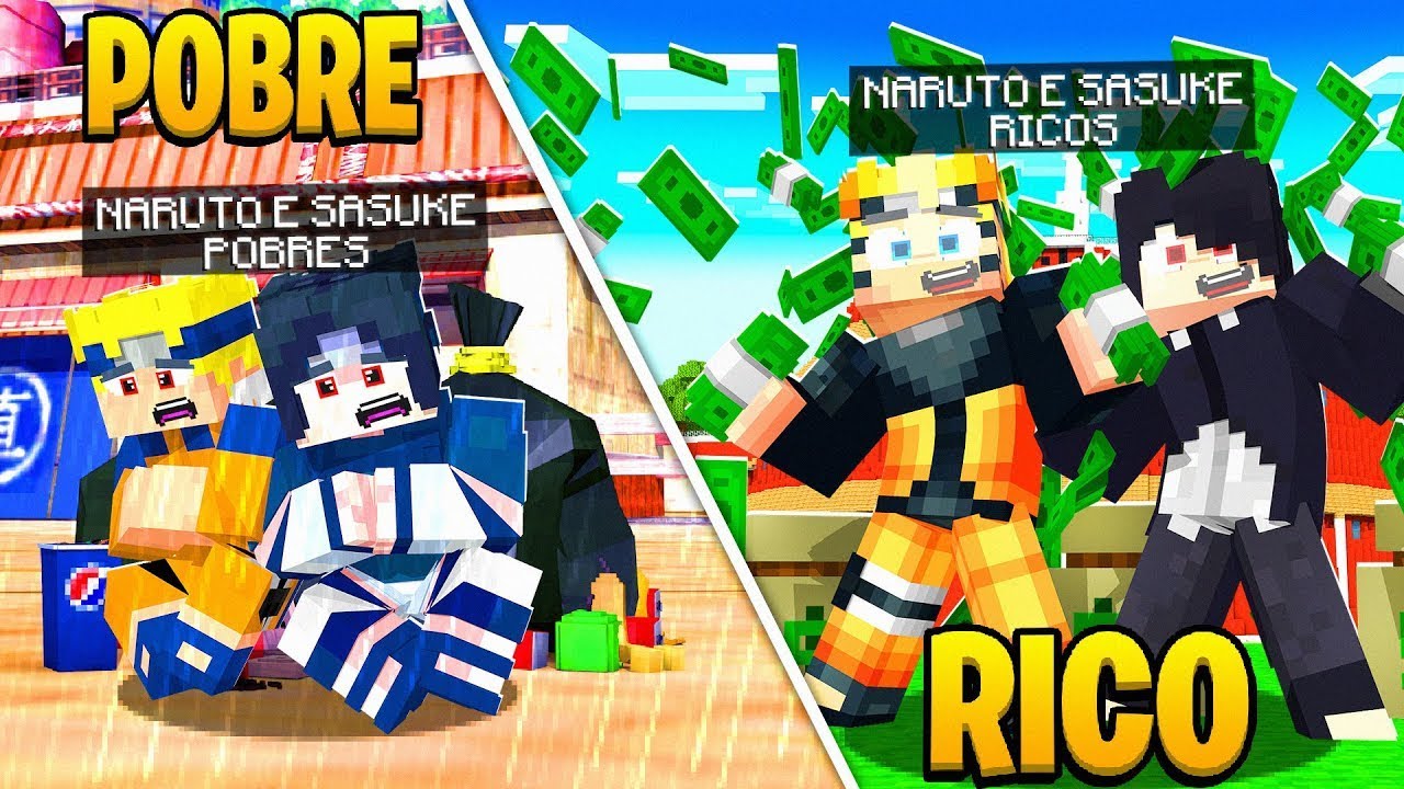 RICO VS POBRE NO MINECRAFT - O FILME !! 