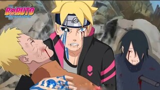 Boruto Chapter 76 - Boruto Terkejut JOUGAN-Nya Menunjukkan Masa Depan Yang Buruk Setelah Tmeskip