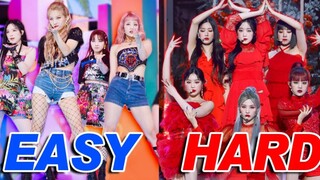 (G)I-DLE: أسهل تصميم رقص للفتيات مقابل أصعب تصميم رقص