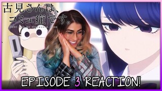 KOMI GETS A PHONE! | Komi Can't Communicate Episode 3 REACTION + REVIEW!