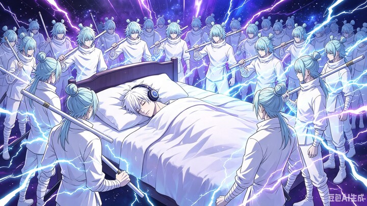 Could 1,000 Lu Ziyun defeat the sleeping Gojo Satoru?