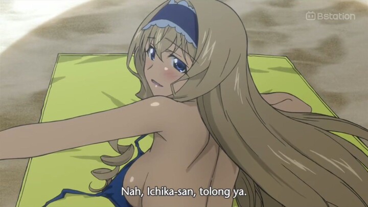 Diminta Olesin Cairan Di Punggung🥵💦Anime Harem Mecha yang MC-nya Cuma Satu Satunya Cowk Di Sekolah
