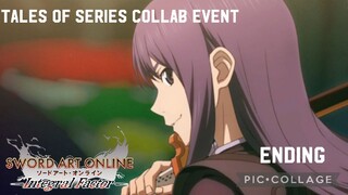 Sword Art Online Integral Factor: Tales of Series Collab Event Ending