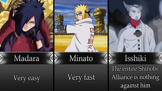 Naruto/Boruto Characters Who Can Defeat Shinobi Army Alone