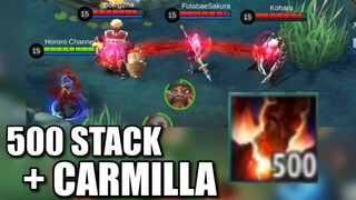 CARMILLA'S ULTIMATE TEST COMBINATION!