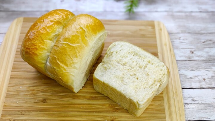 Japanese Hokkaido Milk Bread Recipe |ขนมปังนมฮอกไกโด