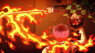tanjiro vs akaza di infinite castle bakal pecah abiss🔥
