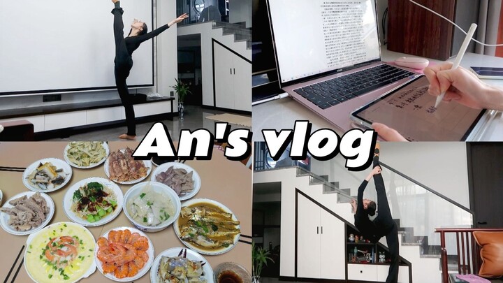 "Dance Student Vlog" Stop slacking/Study hard/Have fun casually
