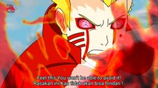 Naruto Perfect Sage Mode gunakan Odama Rasengan Kompresi tinggi - Boruto Two Blue Vortex 642