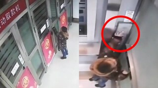 Giống như! Một đứa trẻ 5 tuổi mất tích và gọi cảnh sát tại máy ATM của ngân hàng, một ví dụ điển hìn