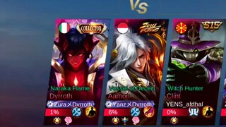 LAGI REVIEW SKIN HANABI TERBARU MALAH NABRAK ZuraXDyrroth DAN YanzXDyrroth