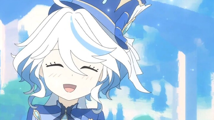 [Genshin Impact Animation] Furninna wants to fight with the Four Gods