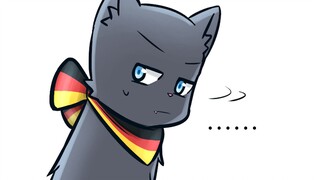 APH/Meowthalia】Mulut panas dalam bahasa Jerman (cara memanggil Dumeow)