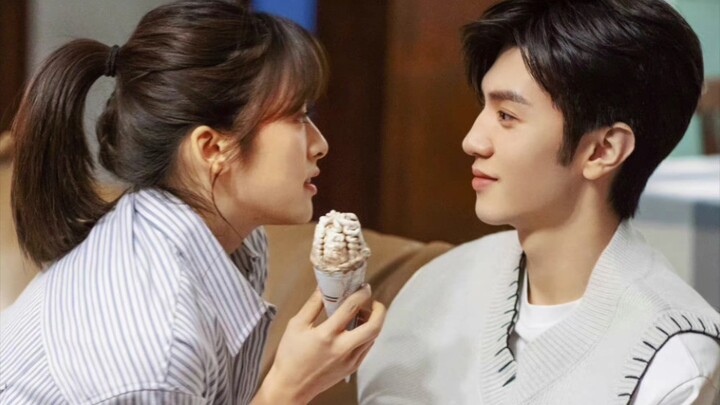 Ciuman es krim terkenal dari pacar penjahat saya dalam drama Thailand