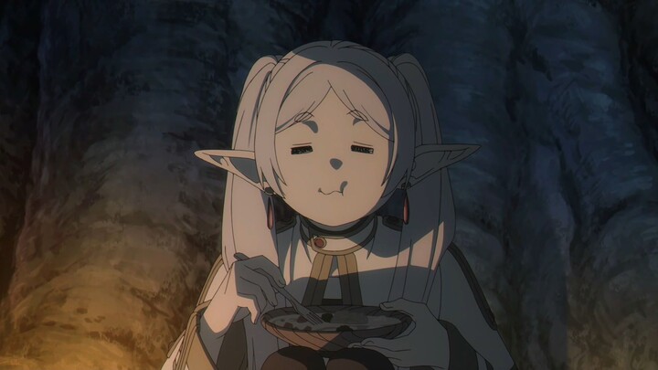 Frieren Who Eats and Drinks