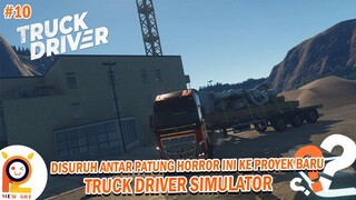 #10 Sering Kecelakaan Gara Gara Patung Horror Angker Ini? - Truck Simulator Indonesia