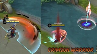 Alpha New Special Skin (Crimson Warrior)  Skill effects