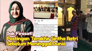 Firasat! Postingan Terakhir Transgender Sintha Ratri Sebelum Meninggal Dunia, Pendiri Ponpes Waria