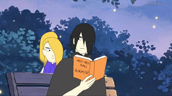 Sasuke upset with naruto because he get hanabi